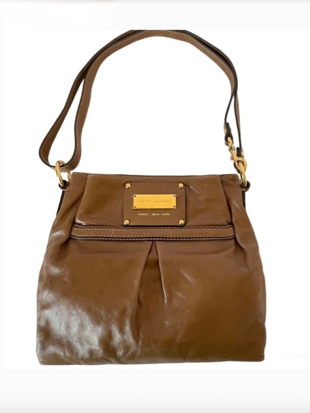 Marc Jacobs Palais Royal ASA Crossbody Convertible brown leather